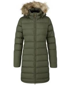 Rab Women's Deep Cover Down Parka Army