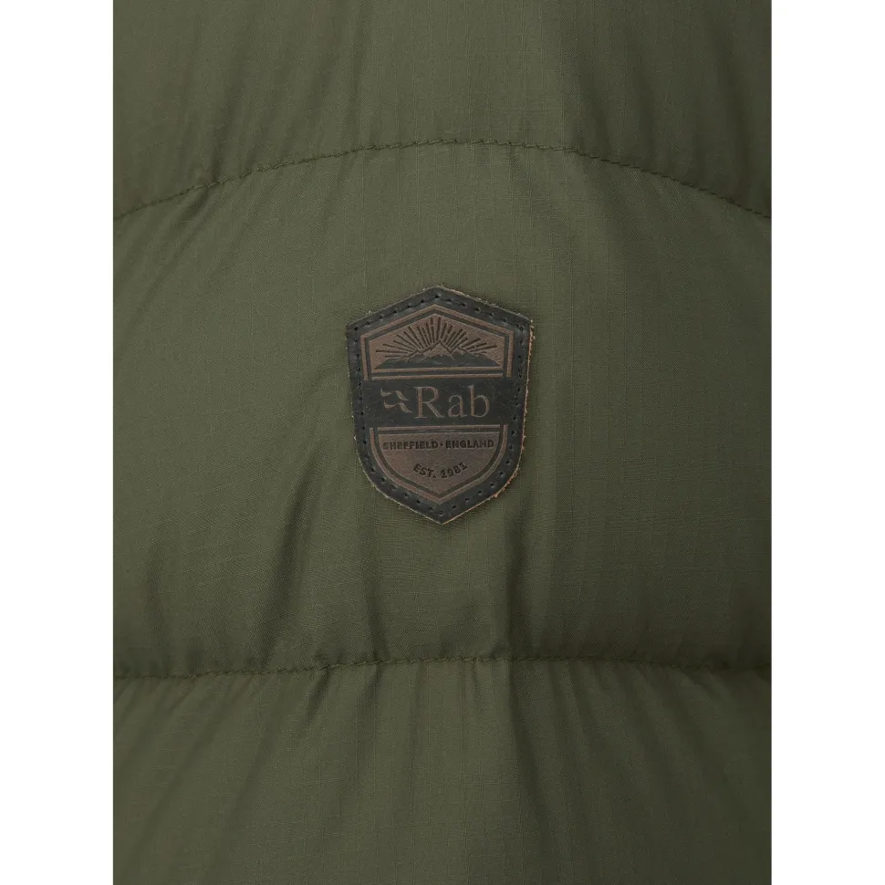Rab Women's Deep Cover Down Parka Army
