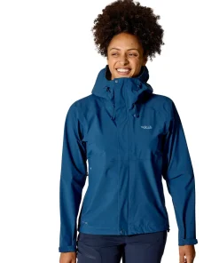 Rab Women's Firewall Jacket Tempest Blue