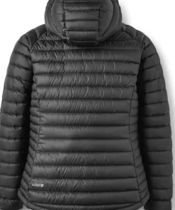 Rab Women's Microlight Alpine Down Jacket Black (graphene)