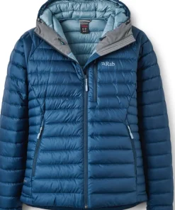 Rab Women's Microlight Alpine Down Jacket Tempest Blue