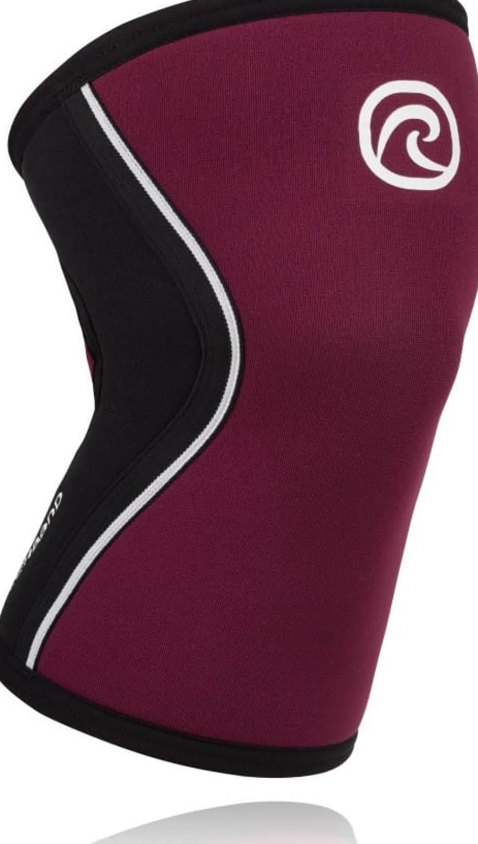 Rehband Rx Knee-Sleeve 5mm Black/Burgundy