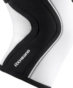 Rehband Rx Knee-Sleeve 5mm Black/White