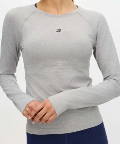 Röhnisch Seamless Flex Long Sleeve Grey Melange