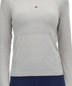 Röhnisch Seamless Flex Long Sleeve Grey Melange