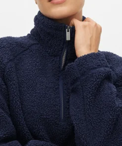 Röhnisch Women's Cloud Pile Anorak Indigo