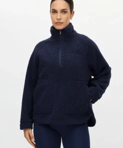 Röhnisch Women's Cloud Pile Anorak Indigo