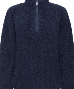 Röhnisch Women's Cloud Pile Anorak Indigo