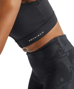 Röhnisch Women's Essential Zip Sportsbra Black