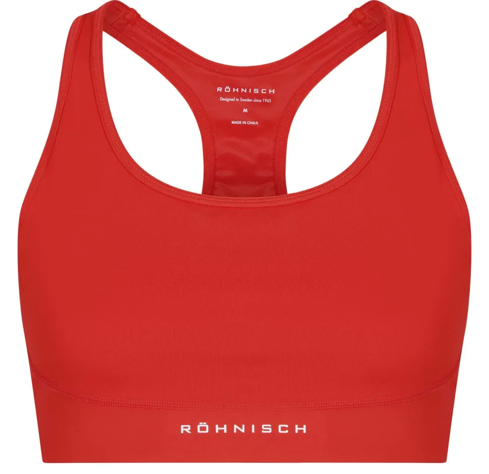 Röhnisch Women's Flattering Sportsbra Fiery Red
