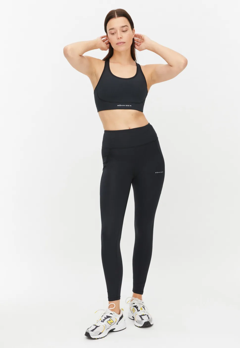 Röhnisch Women's Flattering High Waist Tights Black