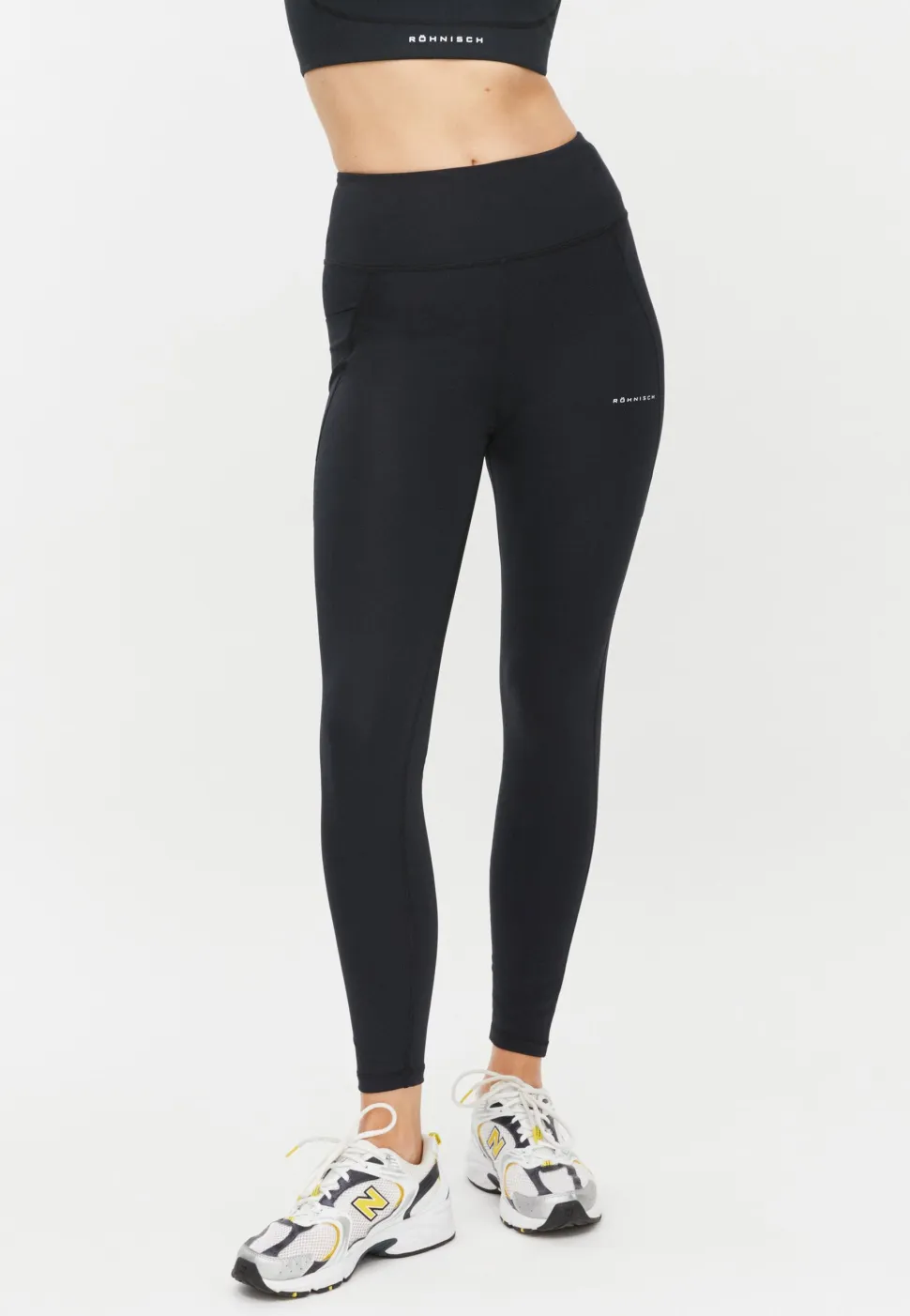 Röhnisch Women's Flattering High Waist Tights Black