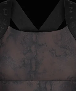 Röhnisch Women's Kay Printed Sports Bra Brown Snake