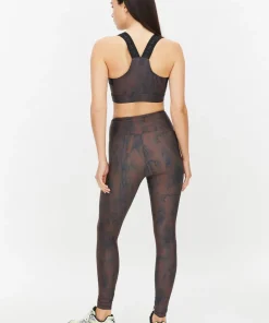 Röhnisch Women's Kay Printed Sports Bra Brown Snake