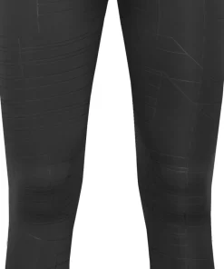 Röhnisch Women's Logo Effect High Waist Tights Black Logo Emboss