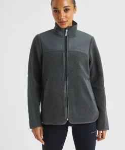 Röhnisch Women's Phoebe Pile Jacket Dark Shadow
