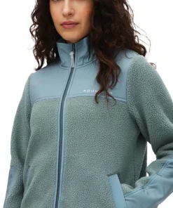 Röhnisch Women's Phoebe Pile Jacket Stormy Sea