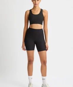 Röhnisch Women's Ribbed R Bike High Waist Tights Black