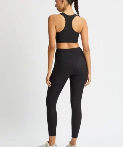 Röhnisch Women's Ribbed R High waist Tights Black