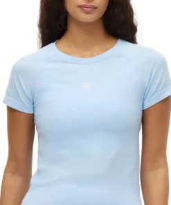 Röhnisch Women's Seamless Flex Tee Chambray Blue