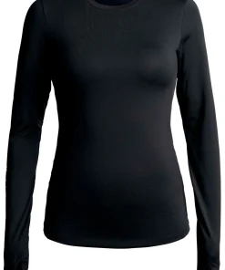 Röhnisch Women's Team Logo Long Sleeve Black