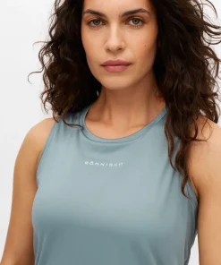 Röhnisch Women's Team Logo Tank Top Stormy Sea