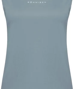 Röhnisch Women's Team Logo Tank Top Stormy Sea