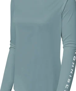 Röhnisch Women's Team Logo Long Sleeve Stormy Sea