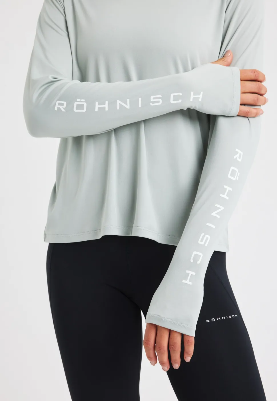 Röhnisch Women's Team Logo Long Sleeve Belgian Block