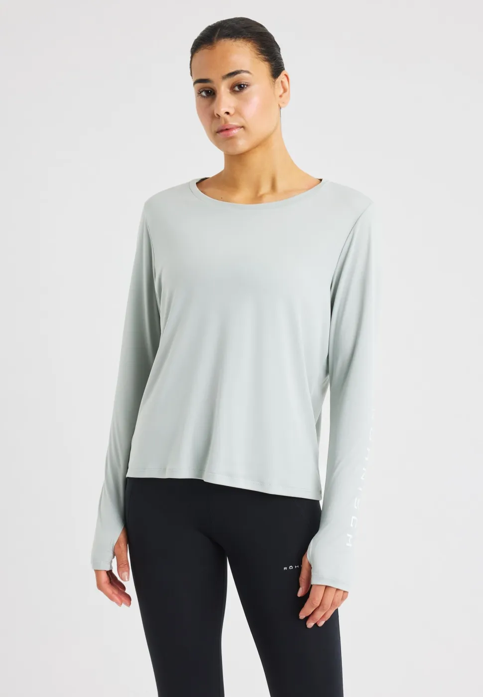 Röhnisch Women's Team Logo Long Sleeve Belgian Block