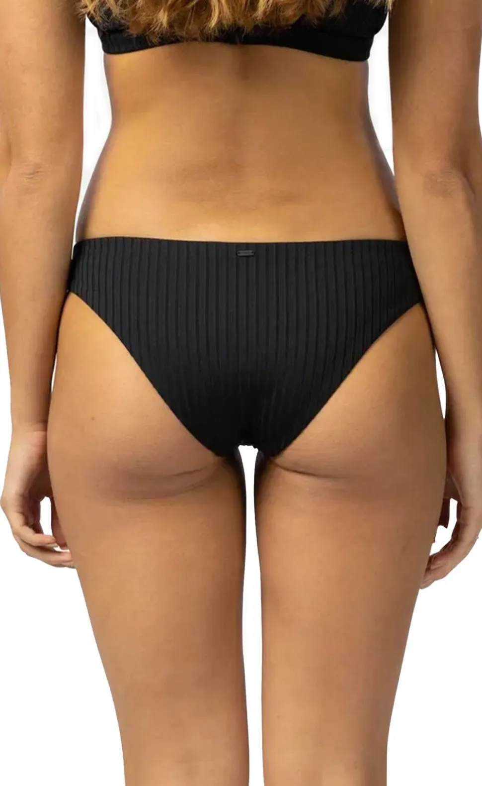 Rip Curl Premium Surf Cheeky Coverage Bikini Bottoms Black