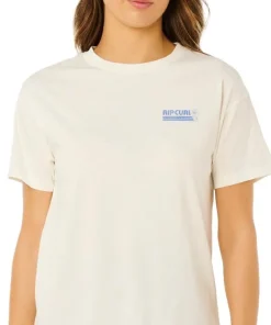 Rip Curl Women's Ocean Break Relaxed Tee Bone