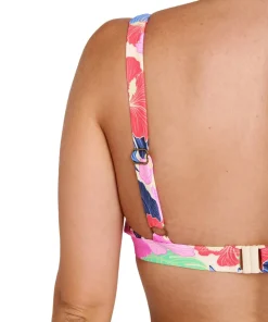 Rip Curl Women's Party Wave Halter Bikini Top Multico