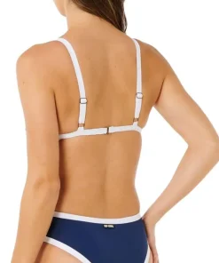 Rip Curl Women's Surf Stripe Cheeky One Piece Dark Navy