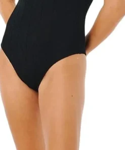 Rip Curl Women's Vibe Surf Cheeky One Piece Black