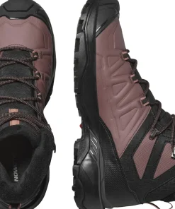 Salomon Women's X Ultra Snowpilot Waterproof Black/Peppercorn/Cognac