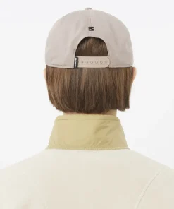Salomon Logo Flat Cap Etherea