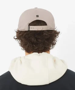 Salomon Logo Flat Cap Etherea