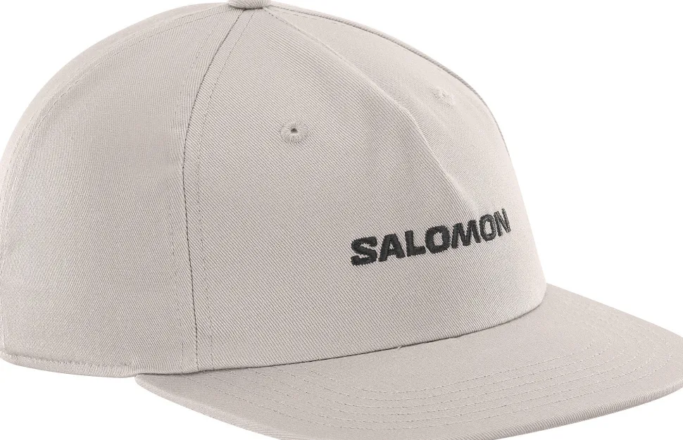 Salomon Logo Flat Cap Etherea