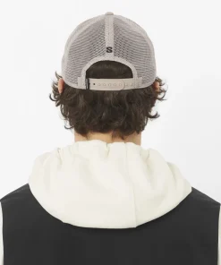 Salomon Logo Trucker Cap Etherea