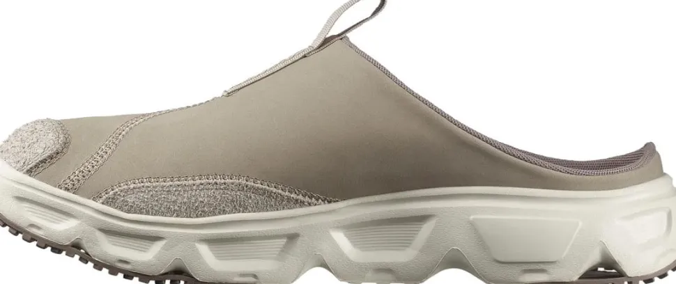 Salomon Unisex Reelax Slide Ultra Vintage Khaki/Almond Milk/Falcon