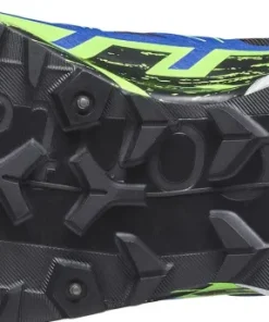 Salomon Unisex Spikecross 6 GORE-TEX Black/Surf The Web/Green Gecko