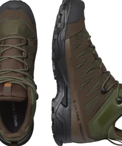 Salomon Unisex X Ultra Tracker GORE-TEX Ranger Green/Earth Brown/Black