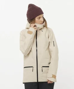 Salomon Women's Absolute 3L Jacket Turtledove