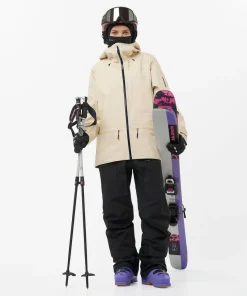 Salomon Women's Absolute 3L Jacket Turtledove