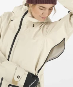 Salomon Women's Absolute 3L Jacket Turtledove