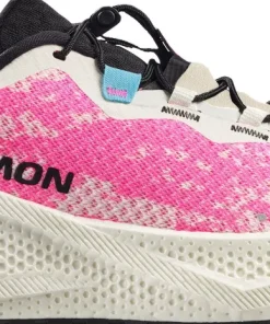 Salomon Women's Aero Glide 4 Grvl Vanilla Ice/Knockout Pink/Black