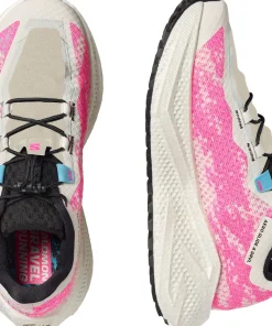 Salomon Women's Aero Glide 4 Grvl Vanilla Ice/Knockout Pink/Black
