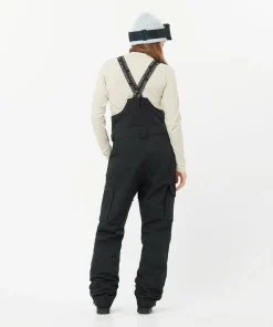 Salomon Women's Bashley Bib Pant Deep Black