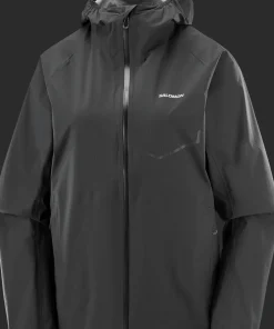 Salomon Women's Bonatti Waterproof Jackets Deep Black